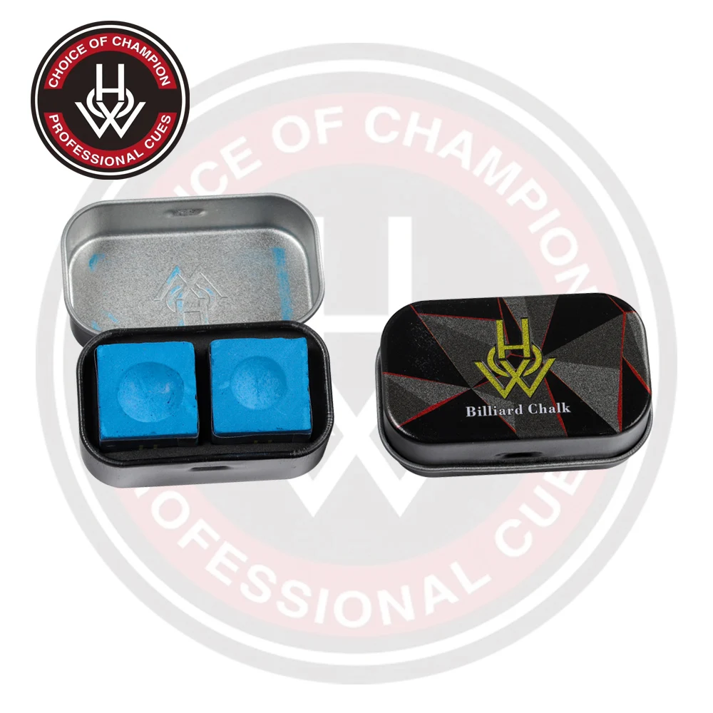 

HOW Chalk Billiard Cue Tailor-made Chalk Snooker Chalk Powder Pool Chalk Two color options 2 Pieces Per Box Billiard Accessorie