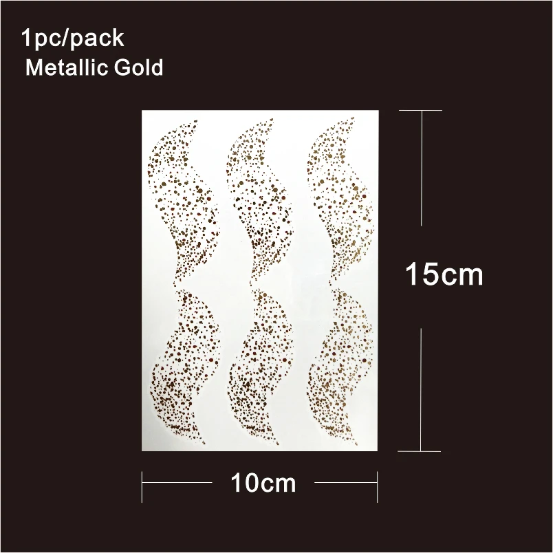 Тени для век веснушки татуировки рассыпчатые золотые точки украшение лица