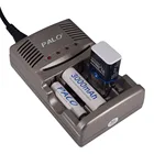 Зарядное устройство PALO для Nimh аккумуляторов 1,2 в AAA 9 В, NiCd nimh