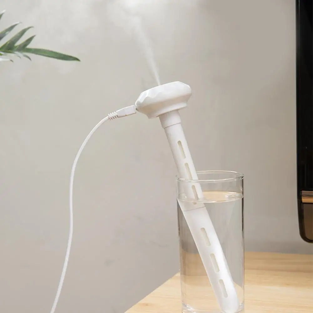 Портативный USB-увлажнитель воздуха в бутылке с крышкой аромадиффузор съемный