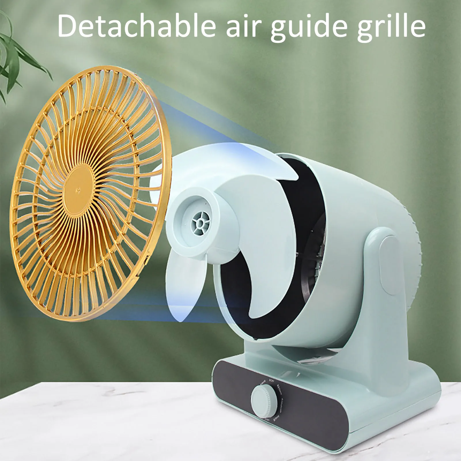 Новый 60 ° USB вентилятор охлаждения мини портативный 3 скоростной Съемный корпус