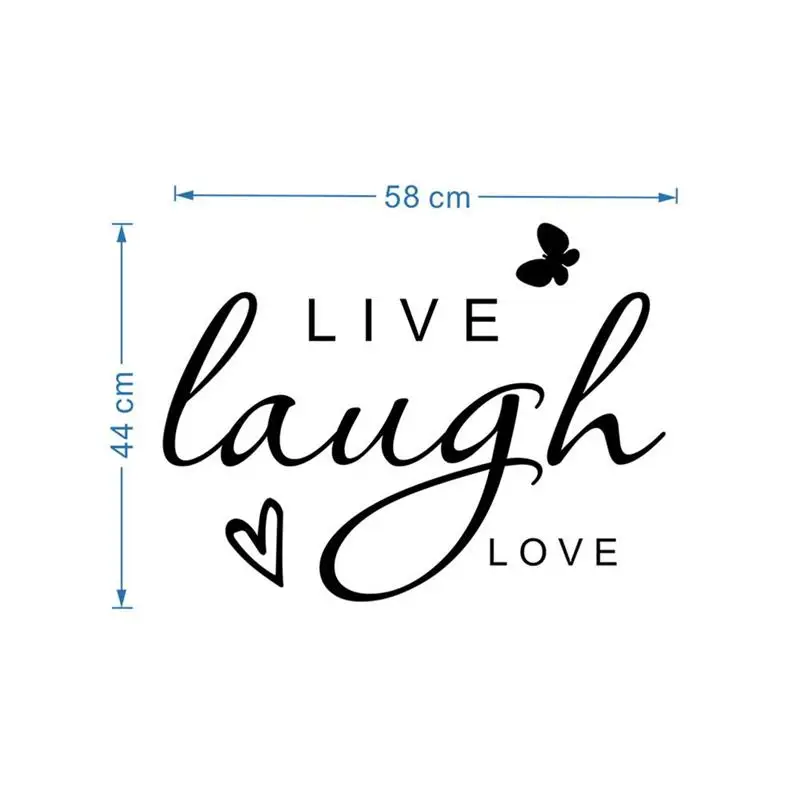 

Mirror Wall Stickers 3d Decorative Home Bedroom Kitchen Removable Letters Butterfly Stickers Self-Adhesive Wall Home Decor
