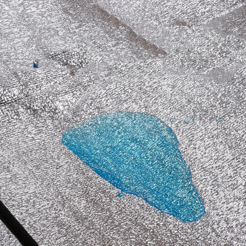 Наружная Шестигранная палатка стандартная двухсторонняя алюминиевая пленка