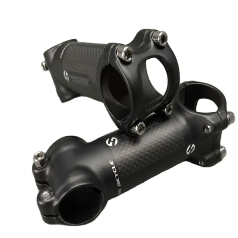

TOSEEK Bicycle Stem Tube Mountain Bike Road Bike 31.8mm Angle 6/17 Bicicleta Tallo Bicicleta Potencia Bicycle Carbon Fiber