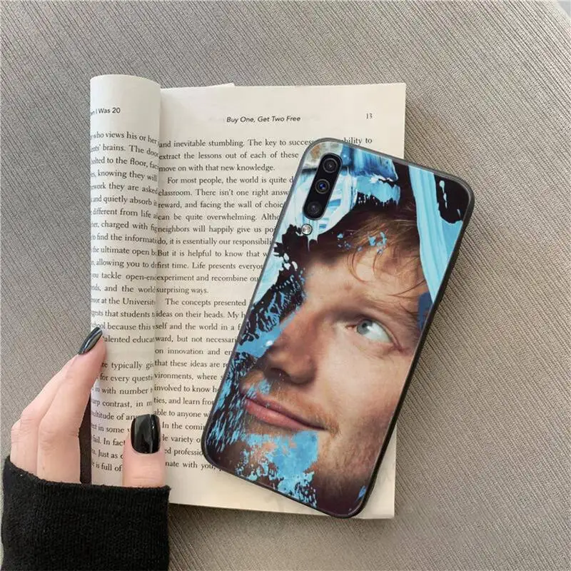 

famous singer Ed Sheeran Album Phone Case For Samsung galaxy S 9 10 20 A 10 21 30 31 40 50 51 71 s note 20 j 4 2018 plus