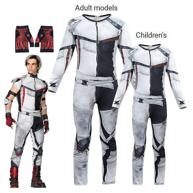 Детские костюмы для мальчиков 3 косплей Карлос платье детские на Хэллоуин