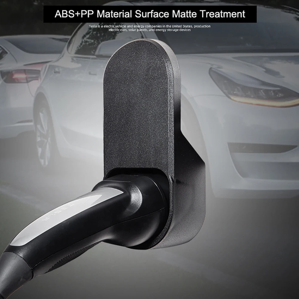 

Electric Car Wall Charging Cable Organizer For Tesla Model 3 S X Y Mount Connector Bracket Charger Holder Interior Accessories