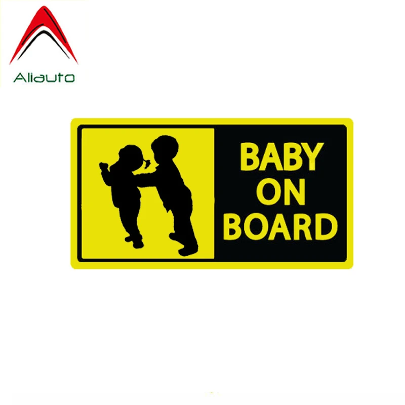 

Aliauto Warning Car Sticker Baby on Board Best Playmate Decoration Waterproof Sunscreen Cover Scratch Decal PVC,15cm*8cm