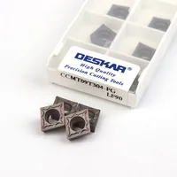 Пластины токарные сменные твердосплавные DESKAR CCMT060204/CCMT09T304/CCMT09T308
