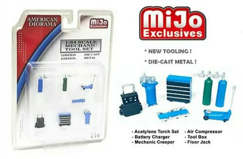 

1/64 American dioramaMetal Repairman American Police Mechanical Tools