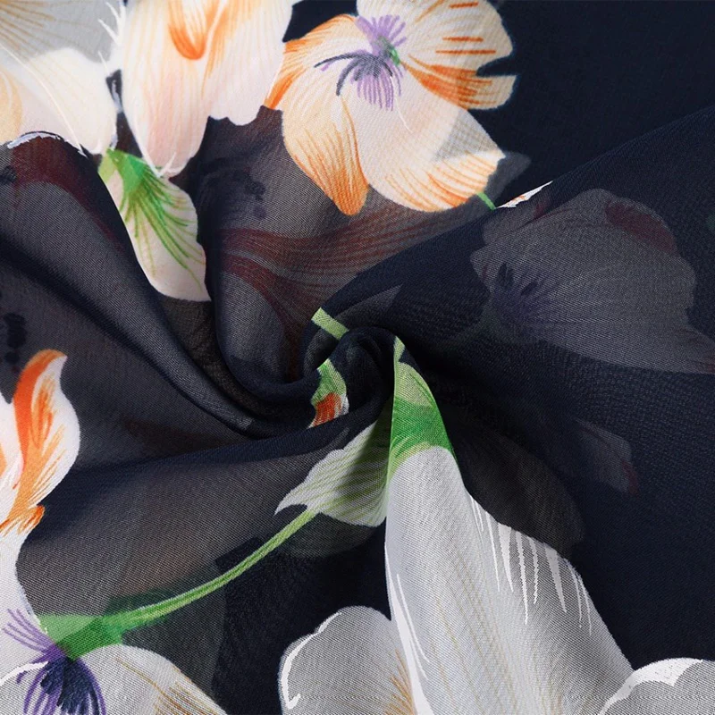 

Fashion Women's Summer Sexy V-Neck Short Sleeve Casual Floral Printed Long Dress