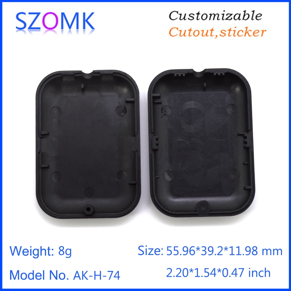 Пластиковый корпус для электроники szomk 56*39*12 мм 1 шт. пластиковый локатора с GPS