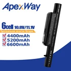 C4500BAT-6 Аккумулятор для ноутбука Clevo B4100M B4105 B5100M B5130M B7110 B7130 C4100 C4500 C4500Q C5100Q C5105 C5500Q C5505C