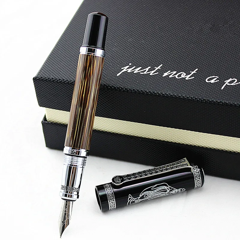 Классическая бамбуковая металлическая авторучка Duke Confucius серия офисных и