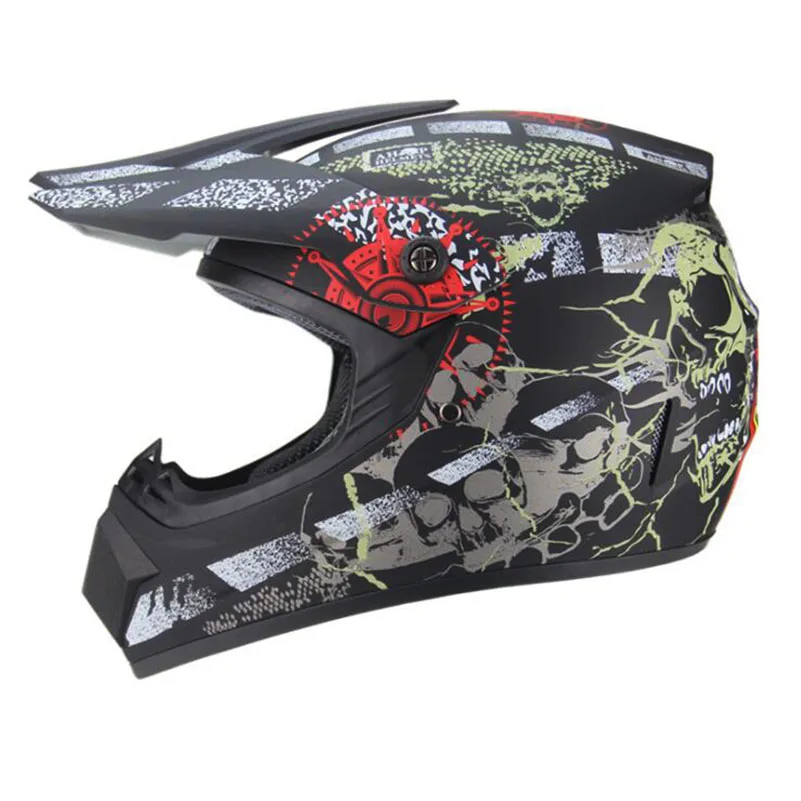 Шлем для мотогонок DOT мотоциклетный шлем езды по бездорожью | Автомобили и