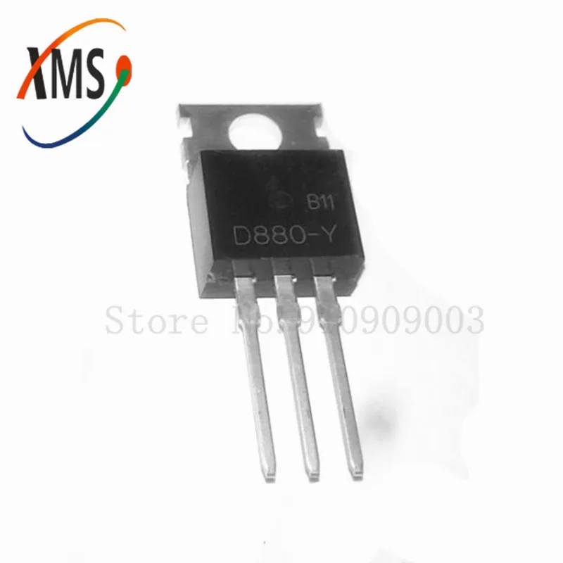 ТРАНЗИСТОР KSD880 TO-220 D880 KSD880-Y KSD880Y NPN, 3 А, 60 в, новый оригинальный транзистор, 10 шт.