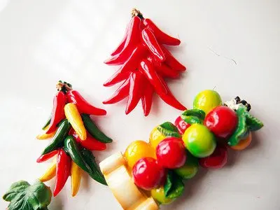 Стерео Европа furit овощ перец чили apple магнит на холодильник Творческий стикеры