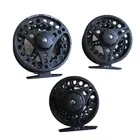 Рыболовная катушка для ловли нахлыстом, полностью металлический подшипник для литья под давлением, беззажимная проволочная катушка для лески, Рыболовная катушка, спиннинговая снасть 34