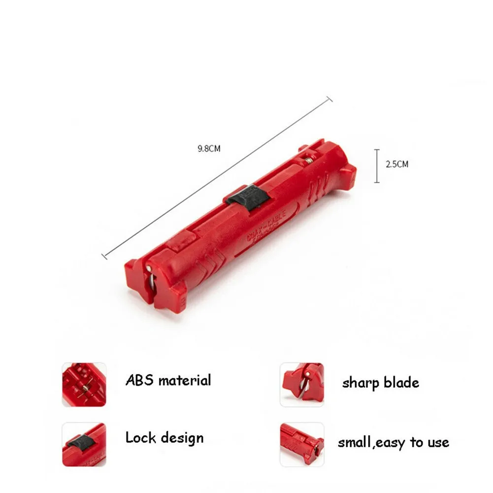 

Cable Wire Stripper Cylindrical Equipment Multifunciton Network Stripping