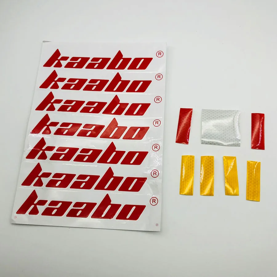Фирменная Светоотражающая наклейка с логотипом Kaabo Оригинальные запасные части