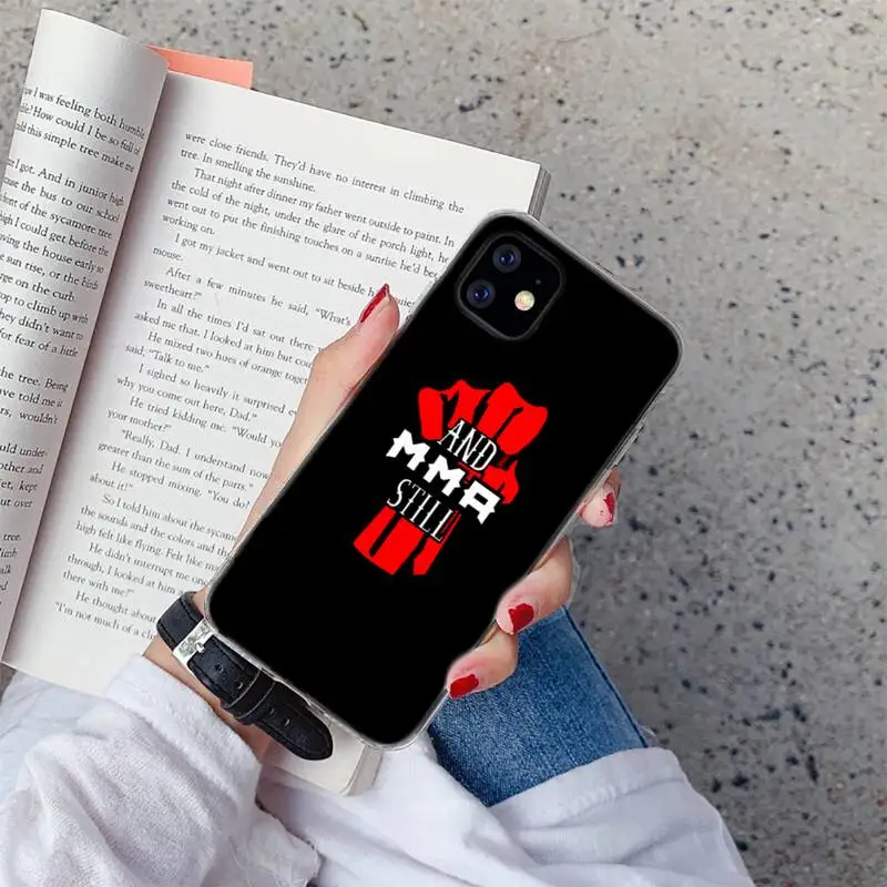 

Design The Mma Logo Phone Case For iphone 12 5 5s 5c se 6 6s 7 8 plus x xs xr 11 pro max mini