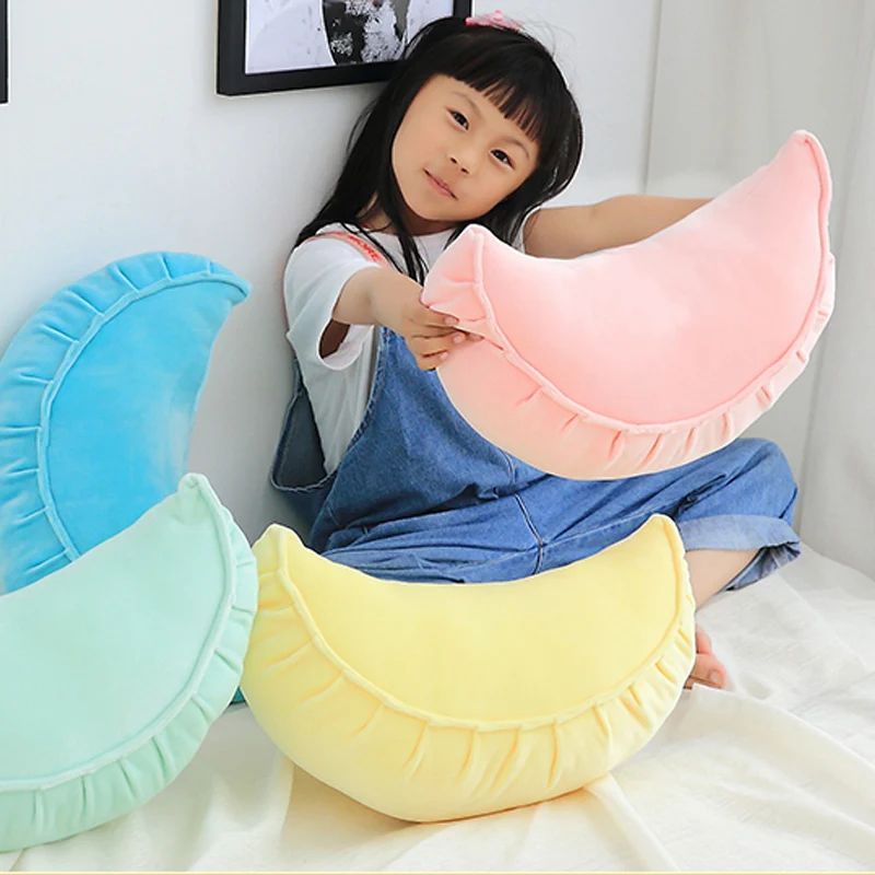 

candice guo! super cute plush toy lovely colors Dumpling pillow soft stuffed sofa cushion creative birthday Christmas gift 1pc