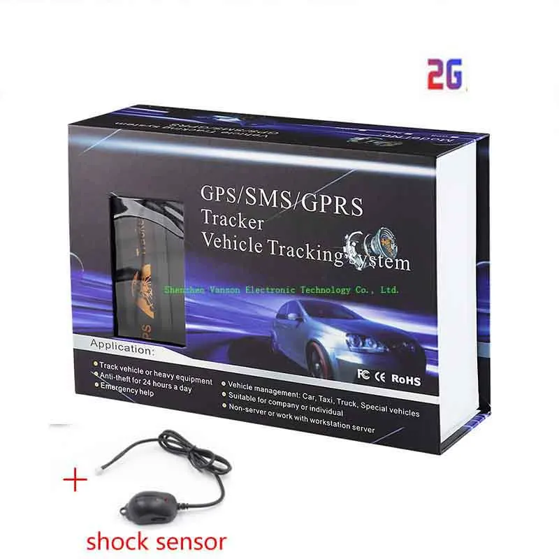 2G sensor box 3g COBAN gps 103B GSM/GPRS/gps Авто Автомобиль TK103B трекер устройство слежения с дистанционным управлением Противоугонная Автомобильная сигнализация - Цвет: 2G sensor box