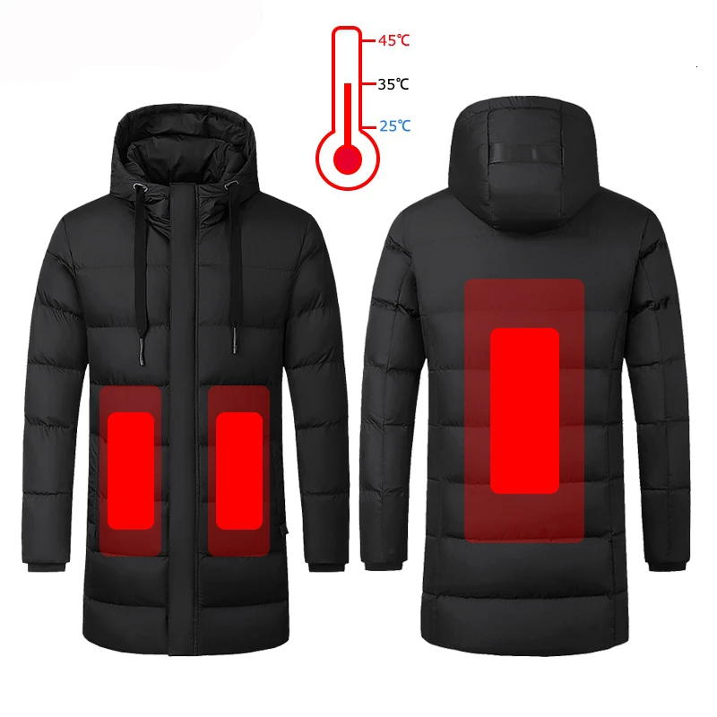 USB Смарт с подогревом походные куртки для мужчин и женщин зимнее ветрозащитное