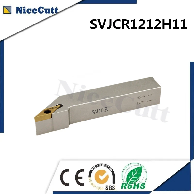 Держатель внешнего токарного инструмента Nicecutt SVJCR1212H11 SVJCL1212H11 для VCMT держатель