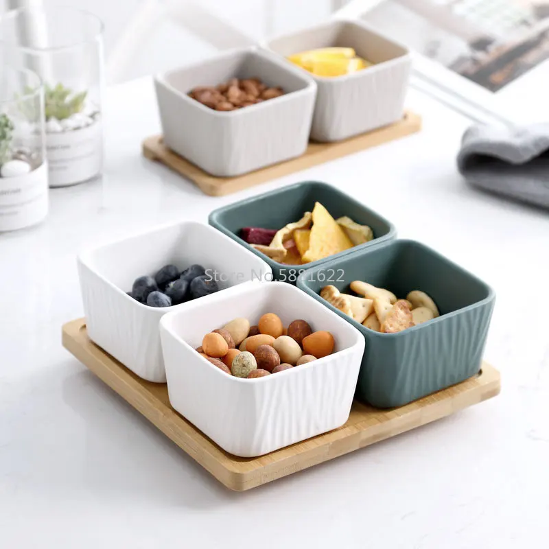 Бытовая Скандинавская гостиная креативная керамическая разделенная сушеная