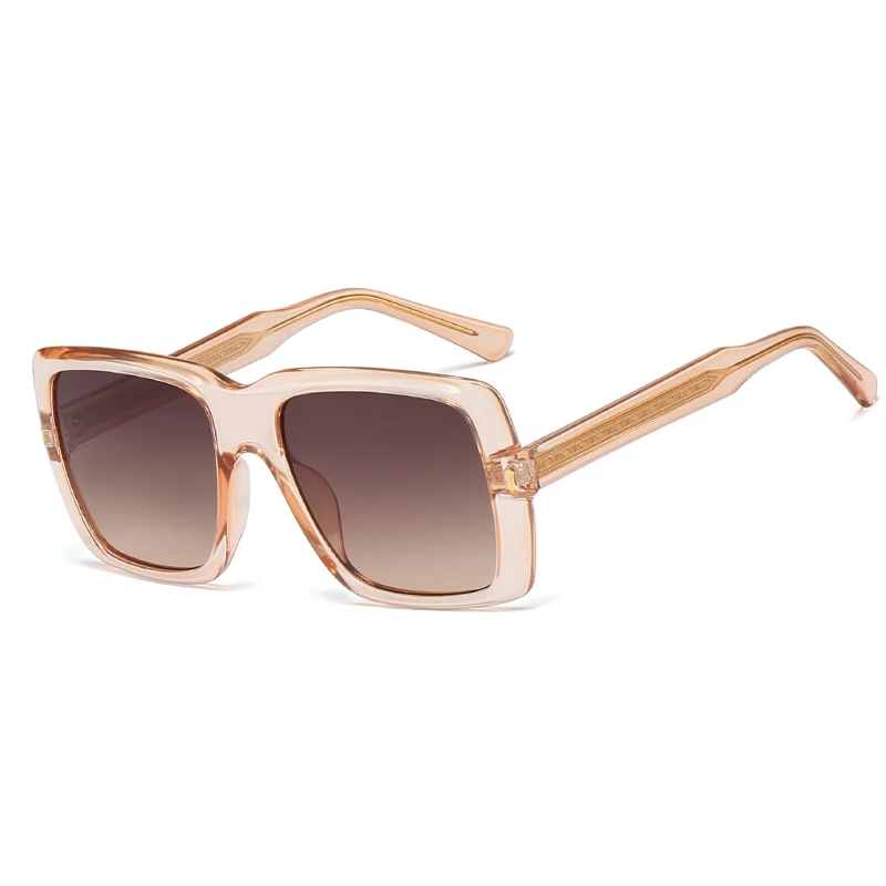 

Senta Square Women Glasses Oversize 6 Colors Leopard Luxury Brand Design 2021 Fashion Girl Eyewear Oculos UV400 Protection