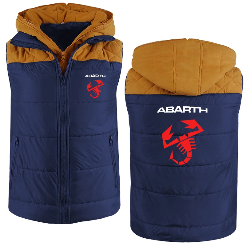 

Abarth - Hooded Jacket with Car Logo Print for Men, Hip Hop Harajuku Clothing