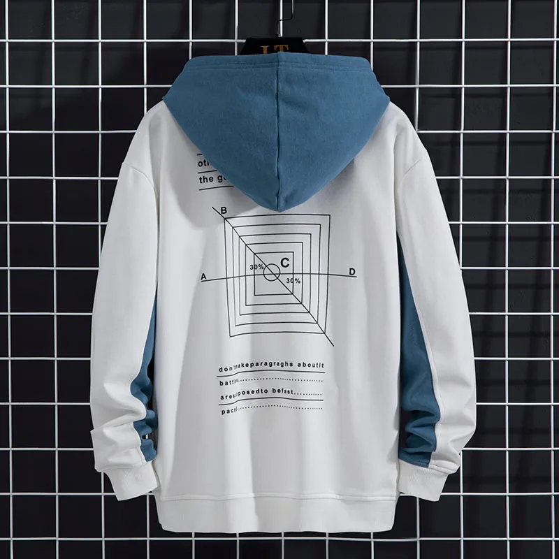 

Sweatshirt men's long sleeves 2021 spring and autumn new sports men's cargo clothing clothing windbreaker large size2092