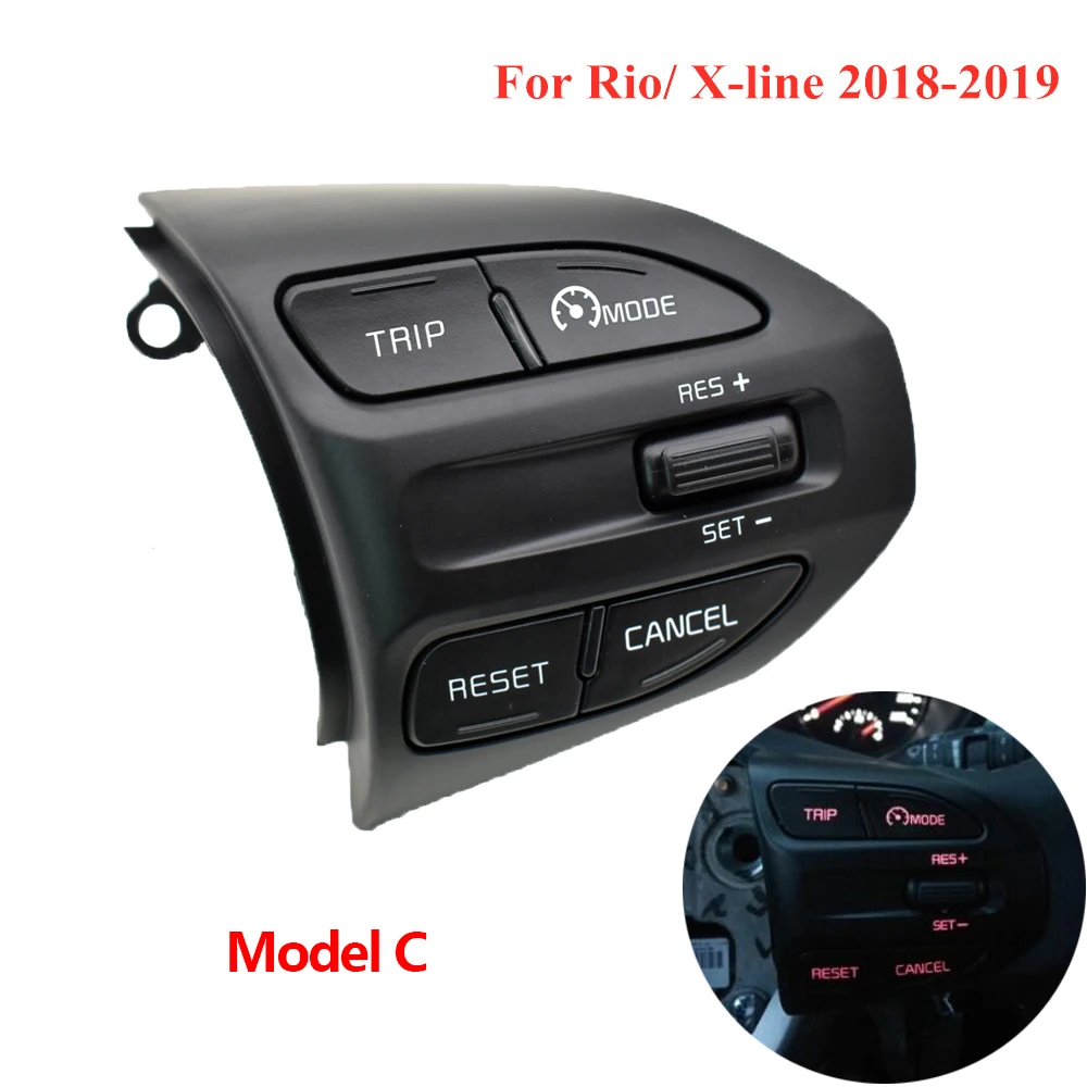 Кнопка рулевого колеса для KIA K2 RIO 2017 2018 2019 X LINE кнопки Bluetooth телефон круиз контроль