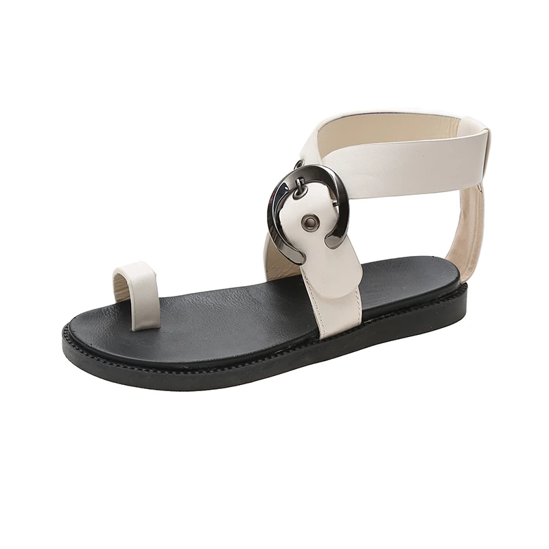 

2021 sandals women's summer new fashion women's sandals flat shoes fashion summer sandals fashion elegant trousers