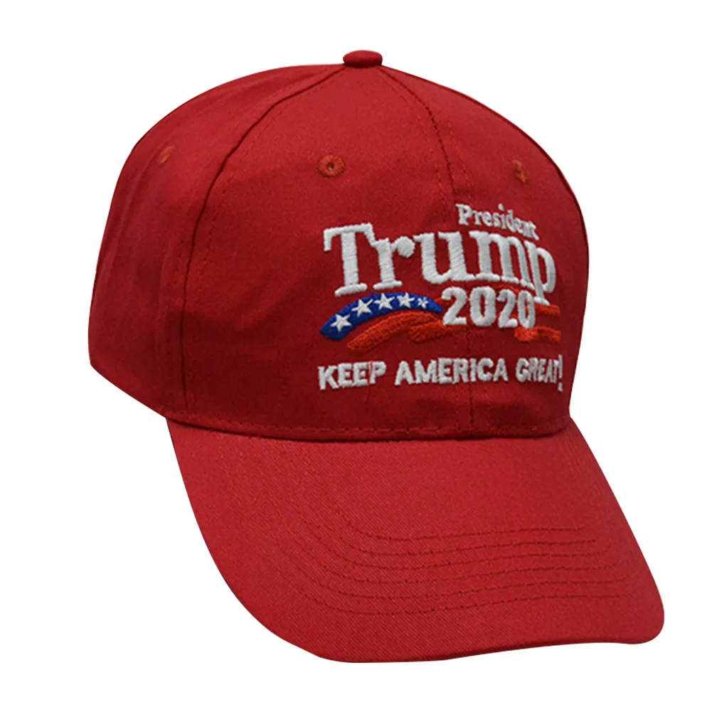 

Women Men Breathable Portable Outdoor Donald Trump 2020 Casual USA Flag Embroidered Keep America Great Adjustable Baseball Cap