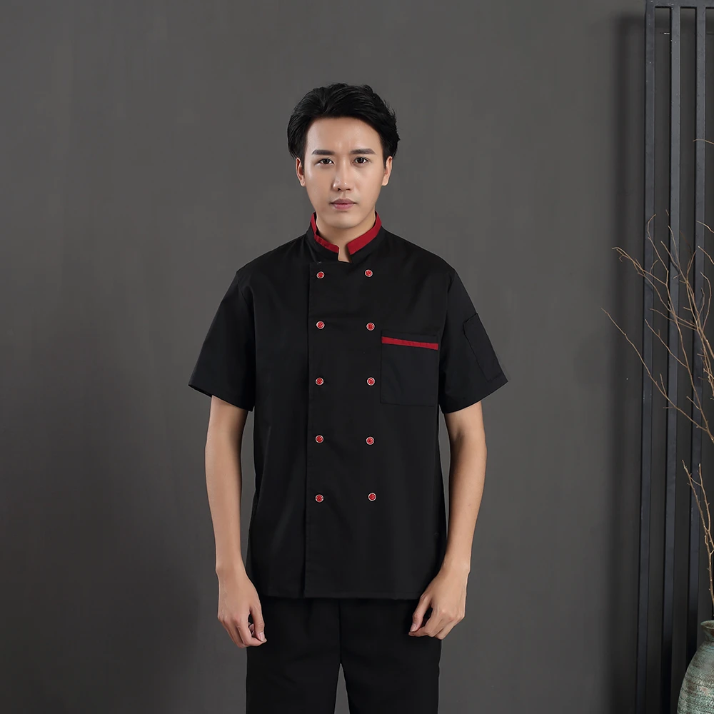 Мужская одежда мужской костюм повара куртка белая черная рубашка фартук шляпа