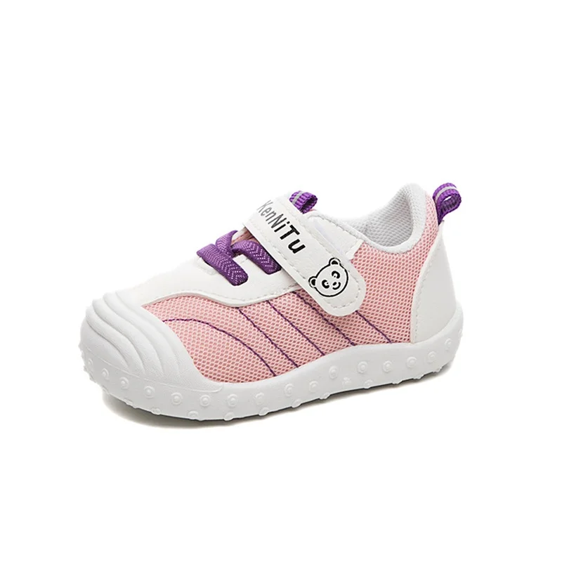 

Kruleepo Children Kids Soft Soled Casual Leisure Shoes Baby Girls Boys Fashion Outdoor Home Running First Walkers Shoes