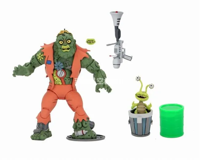 Фигурки игрушечные NECA измельчитель Черепашки kпозвон 1987 анимационная Версия