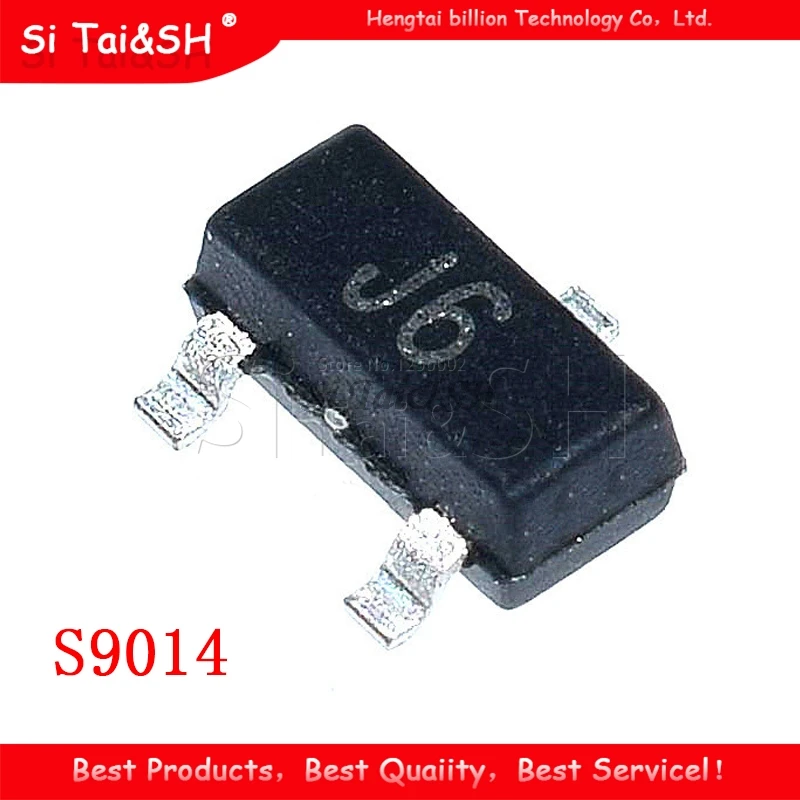 100 шт. S9014 SOT23 9014 SOT SMD J6 23 Новый транзистор|Транзисторы| |