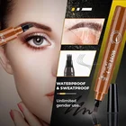 4 шт. многофункциональная ручка для усов ремонт бороды наполнитель карандаш и кисть водостойкие усы окрашивание инструменты для формирования Прямая поставка