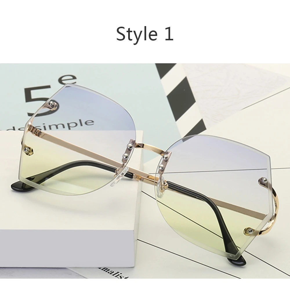 style 1 Модные солнцезащитные очки унисекс для езды на велосипеде с океанской пленкой, очки с защитой от ультрафиолета 400, Необычные линзы для езды на велосипеде - Цвет: style 1