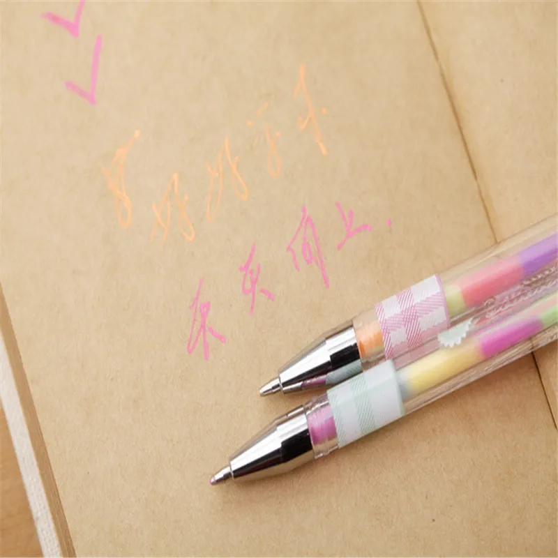 Креативные канцелярские принадлежности в Корейском стиле красивые красочные