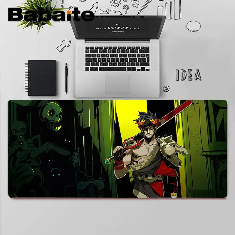 

Babaite Top Quality Hades Silicone large small Pad to Mouse Game Free Shipping Large Mouse Pad Keyboards Mat
