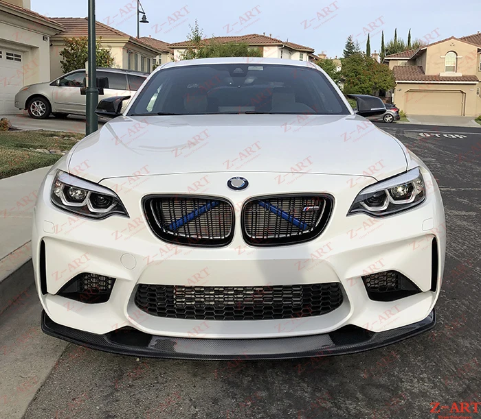 Z ART реальные углеродное волокно Тюнинг Комплект для BMW M2 тюнинг пакет F87 2015 2019