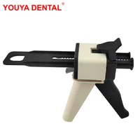 21 dental impression mixing dispensing gun universal plastic silicone rubber tray dentistry material dispenser gun dentist tool