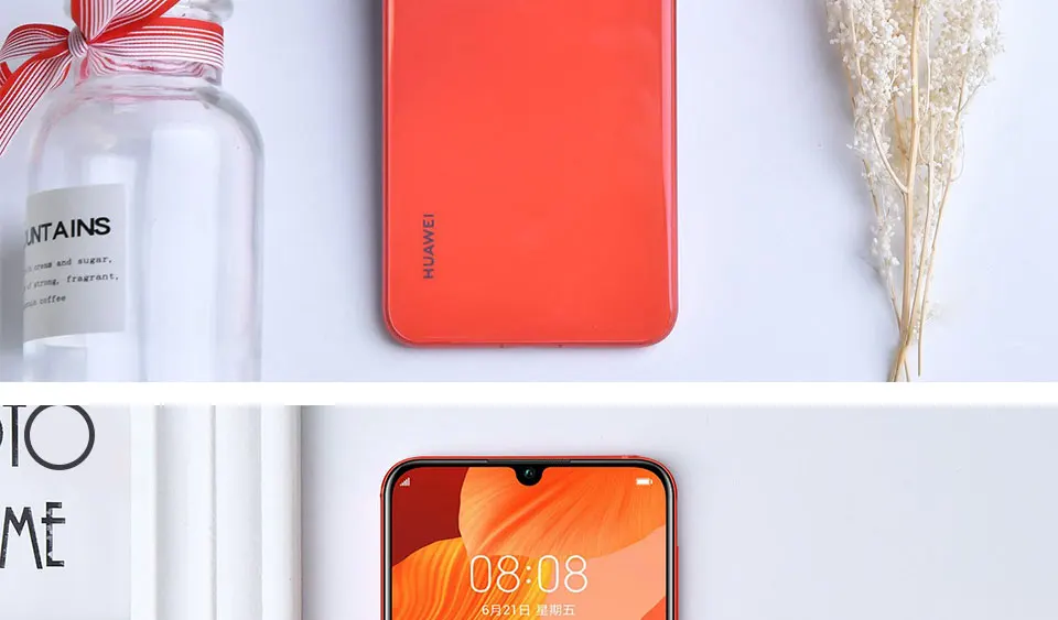 huawei Nova 5 pro, 8 ГБ, 128 ГБ, мобильный телефон, четыре ядра, 6,39 дюймов, OLED, Android 9,0, 3500 мАч, встроенный экран, отпечаток пальца, Google play