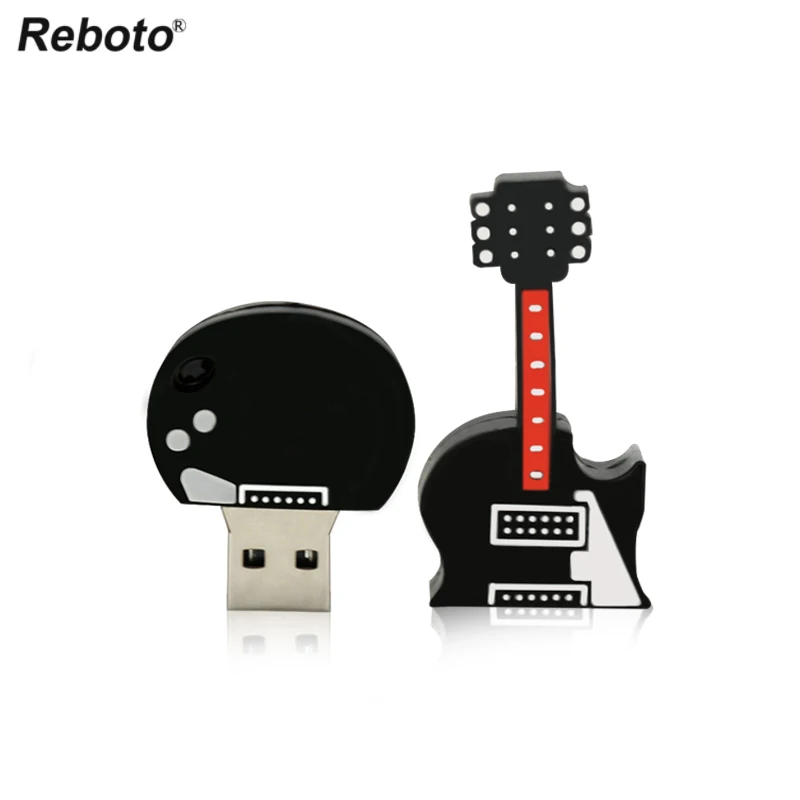 Cartoon Musical Instrument Pen Drive 16GB 32GB 64GB USB Flash Cute Violin 2.0 Memory Stick Pendrive usb stick | Компьютеры и офис