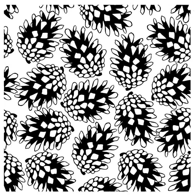 Сосновый конус фон прозрачный штамп для поделок Скрапбукинг/изготовление