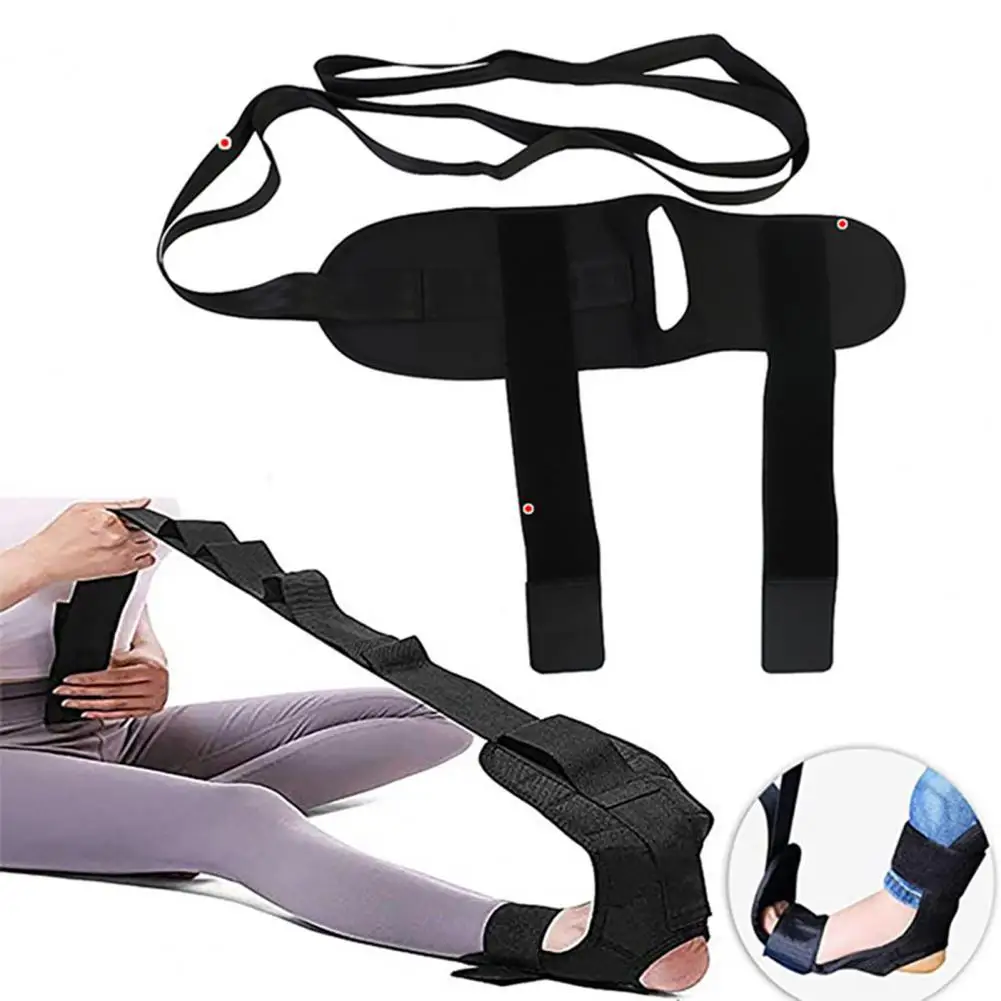 

6 Section Foot Stretcher High-strength Sturdy Breathable Polyester Cotton Ligament Stretching Belt for Yoga